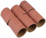 DRAPER Pack of Six 76mm Assorted Aluminium Oxide Sanding Sleeves for 10773