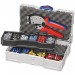 KNIPEX 97 90 13 Crimp Assortment for Wire Ferrules with Plastic Collars, 1 x 97 90 00, 1 x 97 53 18, 9 x Wire Ferrule Se