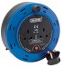 DRAPER 10M 230V Twin Extension Cable Reel