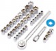 1/4, 3/8\" Sq Dr. Socket Set (39 Piece)