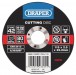 Depressed Centre Metal Cutting Discs (115 x 2.5 x 22.2mm)