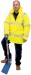 High Visibility Traffic Jacket - Size L