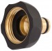 Brass and Rubber Tap Connector (1\")