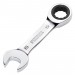 Draper HI-TORQ® Metric Stubby Ratchet Combination Spanner, 15mm