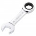 Draper HI-TORQ® Metric Stubby Ratchet Combination Spanner, 19mm