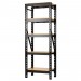 BUNKER® 22 Piece Modular 5 Tier Racking with Hardwood Shelving, 750mm