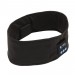 Smart Wireless Rechargeable Headband with USB Charging Cable, Black, One Size