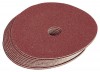 100MM 36GRIT ALUMINIUM OXIDE SANDING DISCS PACK OF 10