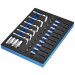 BUNKER Spark and Glow Plug Set in EVA Foam Inlay, 3/8\" (20 Piece)