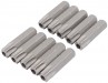 DRAPER EXPERT BAG OF 10 T40 TORX SECURITY X 26MM X 1/4\" HEXAGON SHOT BLAST SCREWDRIVER BITS