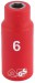 1/4\" Sq. Dr. Fully Insulated VDE Socket (6mm)