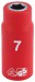 1/4\" Sq. Dr. Fully Insulated VDE Socket (7mm)