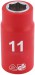3/8\" Sq. Dr. Fully Insulated VDE Socket (11mm)