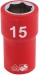3/8\" Sq. Dr. Fully Insulated VDE Socket (15mm)