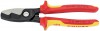 DRAPER Expert Knipex 200mm Fully Insulated Cable Shears