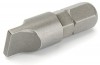 DRAPER EXPERT BAG OF 10 8MM PLAIN SLOT X 25MM X 1/4\" HEXAGON SHOT BLAST SCREWDRIVER BITS