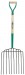 10 Prong Potato Fork with Wood Shaft and MYD Handle