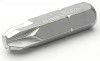 DRAPER EXPERT BAG OF 10 NO 3 PZ TYPE X 25MM X 1/4\" HEXAGON HI CHROME SCREWDRIVER BITS