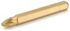 DRAPER EXPERT BAG OF 10 NO 2 PZ TYPE X 50MM X 1/4\" HEXAGON TITANIUM NITRIDE COATED SCREWDRIVER BITS