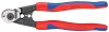 DRAPER Expert Knipex 190mm Forged Wire Rope Cutters with Heavy Duty Handles