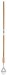 Pointed Hoe with Ash Handle