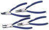 4 PIECE INTERNAL & EXTERNAL CIRCLIP PLIERS SET
