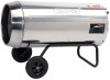 DRAPER 136, 000 BTU (40Kw) 230V Stainless Steel Propane Mix Space Heater with Wheels