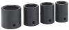 DRAPER EXPERT 4 PIECE 1/2\" Sq. Dr. HI-TORQ METRIC IMPACT SOCKET SET