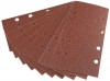 90 x 187MM ASSORTED GRIT ALUMINIUM OXIDE SANDING SHEETS PACK OF 10