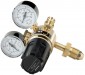 230 bar GAS BOTTLE REGULATOR WITH TWO GAUGES