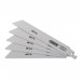 Bi-metal Reciprocating Saw Blades for Metal, 150mm, 10tpi/11ppi (Pack of 5)