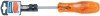 DRAPER EXPERT 5.0MM X 75MM PLAIN SLOT FLARED TIP ENGINEERS SCREWDRIVER (DISPLAY PACKED)