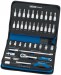 DRAPER EXPERT 37 PIECE 1/4\" Sq. Dr. METRIC 6 POINT SOCKET AND SOCKET BIT SET