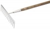 DRAPER EXPERT STAINLESS STEEL GARDEN RAKE WITH FSC ASH HANDLE