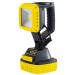 COB LED Rechargeable Worklight, 10W, 1000 Lumens, Yellow, 4 x 2.2Ah Batteries (Pack of 8)