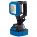 COB LED Rechargeable Worklights, 10W, 1,000 Lumens, Blue, 2 x Li-ion 2.2Ah Batteries (Pack of 6)
