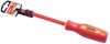 8mm x 150mm Fully Insulated Plain Slot Screwdriver. (Display Packed)