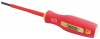 3mm x 100mm Fully Insulated Plain Slot Screwdriver. (Sold Loose)