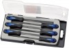 6 PIECE 150mm SOFT GRIP NEEDLE FILE SET