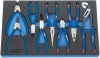 DRAPER EXPERT 4 PIECE HEAVY DUTY SOFT GRIP PLIERS SET IN EVA FOAM INSERT TRAY