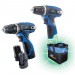 10.8V Drill TW/Pack +3 Batteries and Bag- Draper Storm Force® Interchange Mega Deal