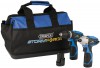 10.8V Dr/Dr.TW/Pack +3 Batteries and Bag - Draper Storm Force® Interchange Super Deal