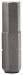 DRAPER EXPERT 2 X 6MM HEXAGON X 25MM X 1/4\" HEXAGON SHOT BLAST SCREWDRIVER BIT
