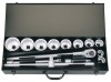 15 PIECE 1\" SQUARE DRIVE ELORA MASTER METRIC SOCKET SET