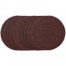 Sanding Discs, 125mm, Hook & Loop, 40 Grit, (Pack of 10)