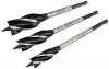 4 Fluted 165mm Auger Bit Set (3 Piece)