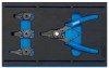 Interchangeable Circlip Plier Set in 1/4 Drawer EVA Insert Tray (5 Piece)