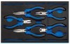 Precision Plier Set in 1/4 Drawer EVA Insert Tray (5 Piece)