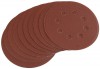 PACK OF 10 125MM 180 GRIT HOOK AND LOOP SANDING DISCS