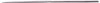 12 X NO 2 THREE SQUARE NEEDLE FILE